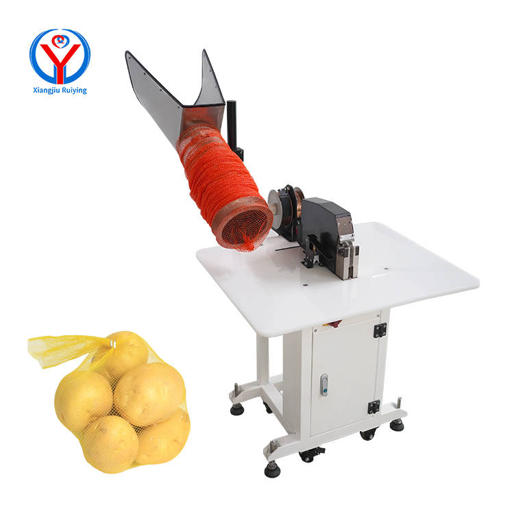 网兜扎口机 祥九瑞盈机械 网袋扎口包装机