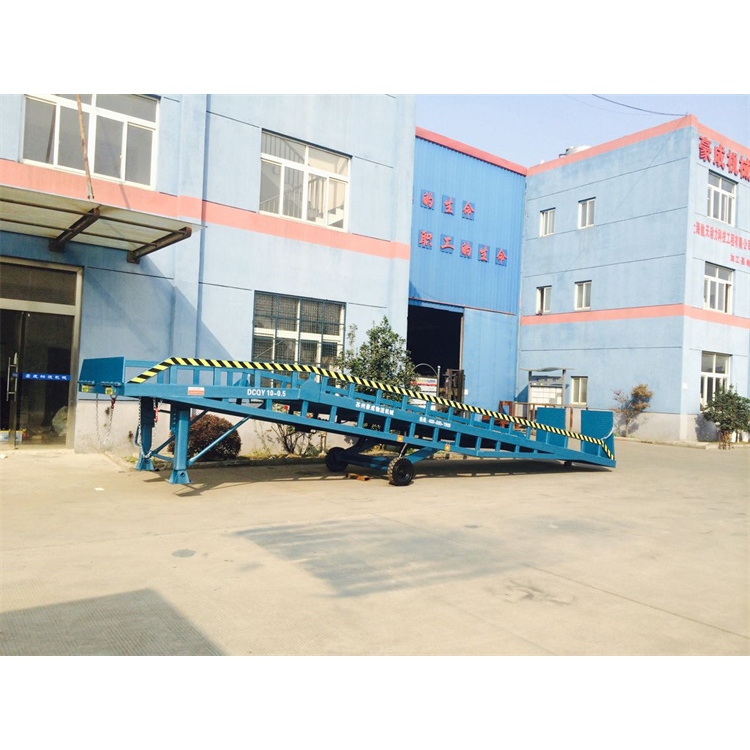 移动式登车桥斜坡 液压装车过桥集装箱装柜平台