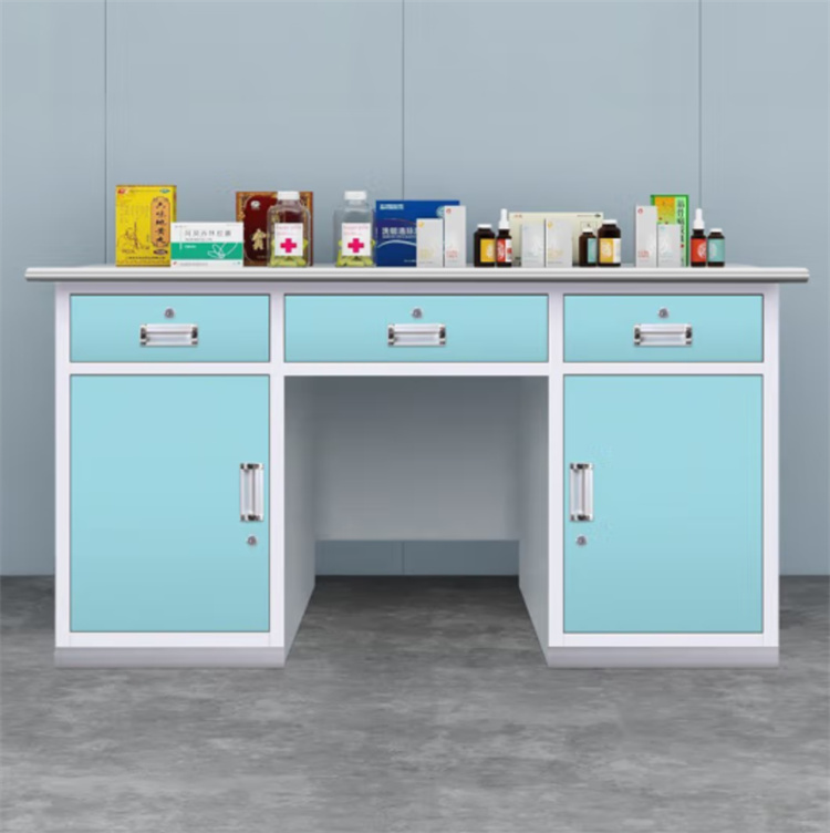 换药台 双伟医疗家具定制 分诊台 电解钢板