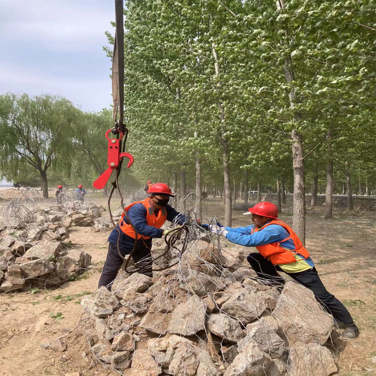 填海抛石合金钢丝网兜