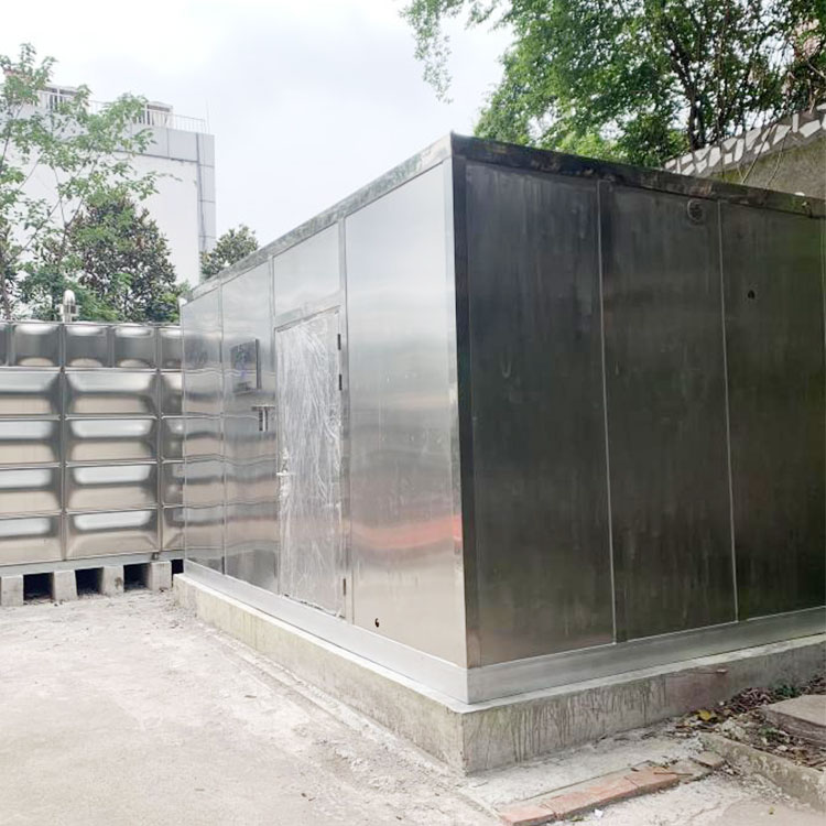 智慧泵水房集装箱定制 污水处理设备舱