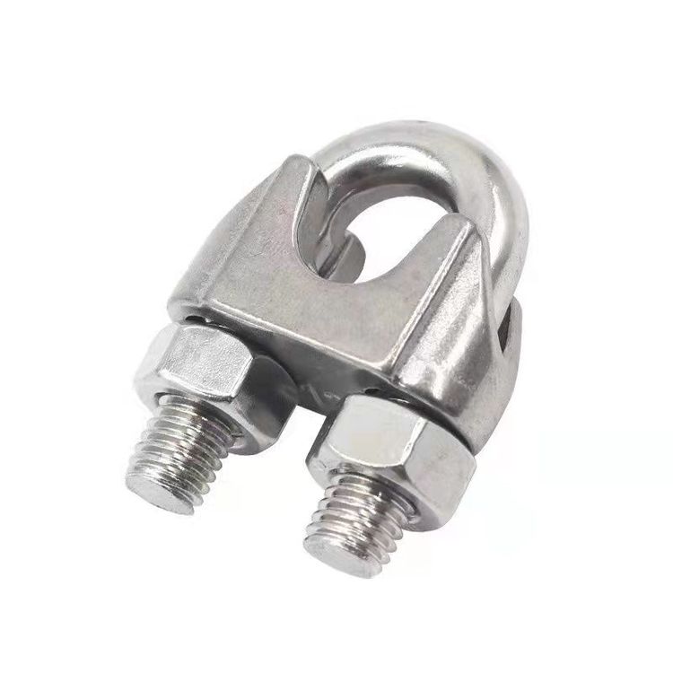 不锈钢304卡头 诚信紧固件 卡头U型起重吊索具