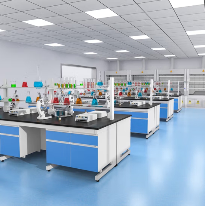 钢木试验台学生实验操作台化验室工作台