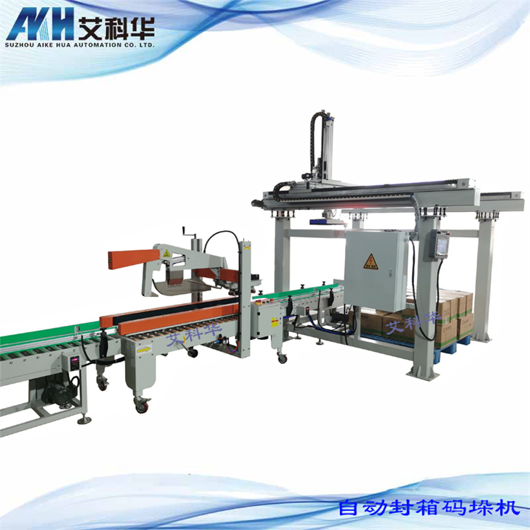 自动封箱码垛机 艾科华