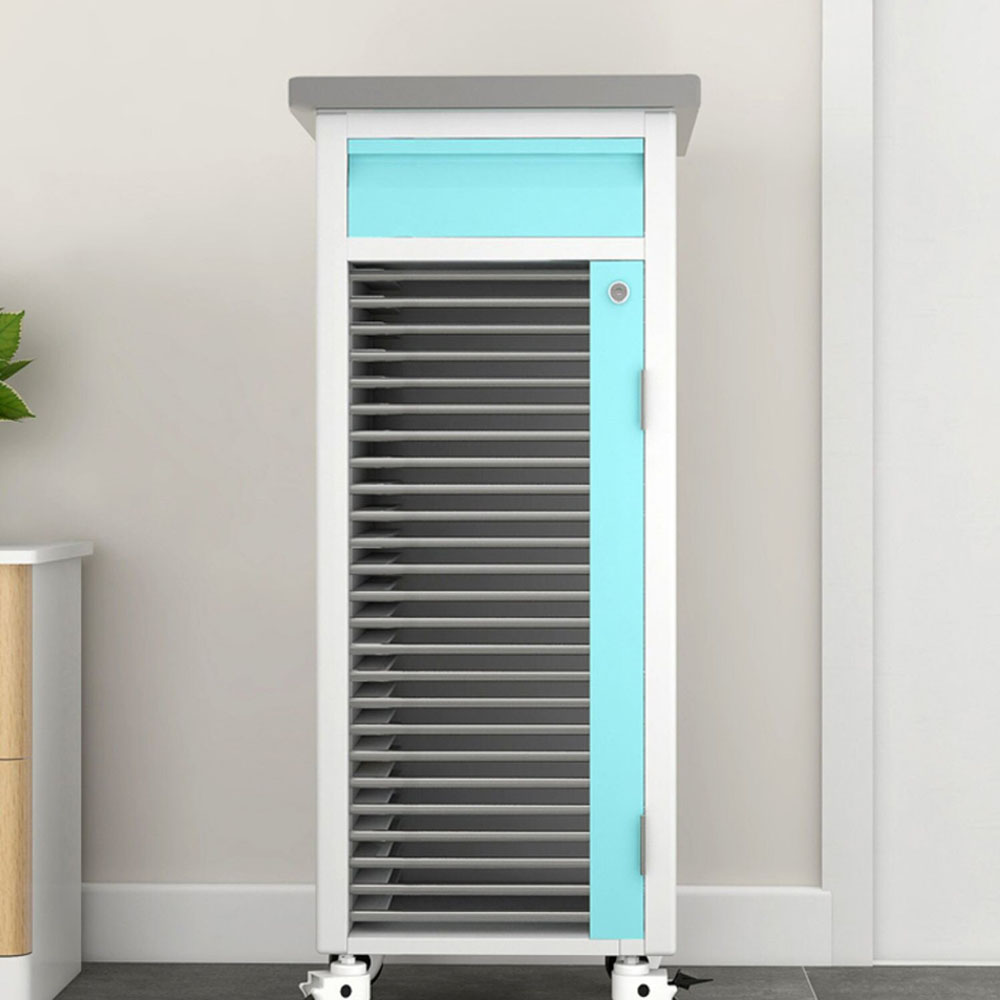 病历车 病历夹手推车 病历收纳车 不锈钢病历夹档案车