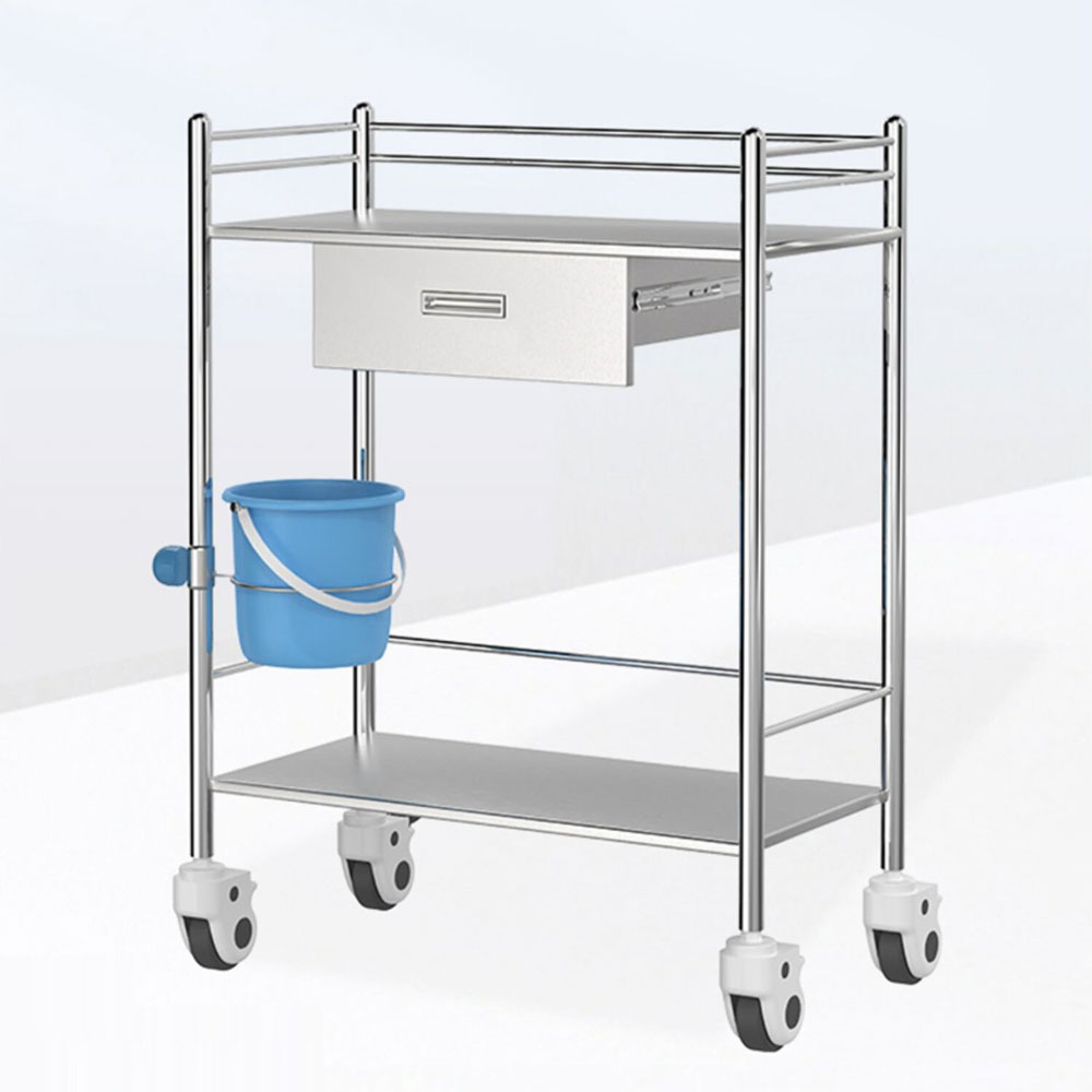 治疗车 不锈钢医用小推车 医院用移动小推车  换药车 麻醉车