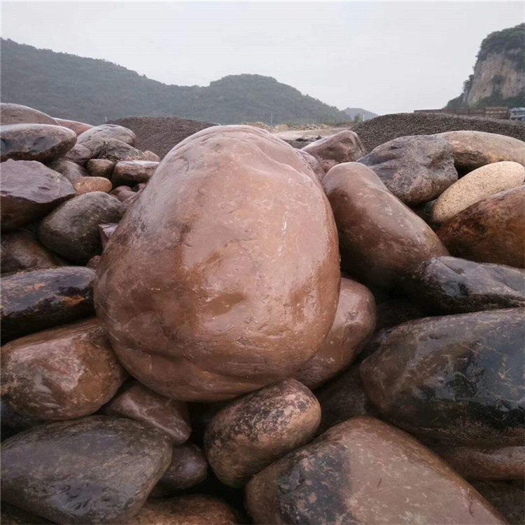 鹅卵石 河道垫层 公园铺路