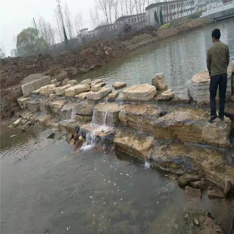 河道护坡挡土驳岸石鹅卵石河滩石水冲石山石造景石