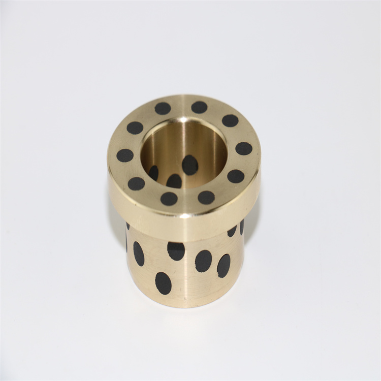 法兰铜套 五金机械金属轴套零件