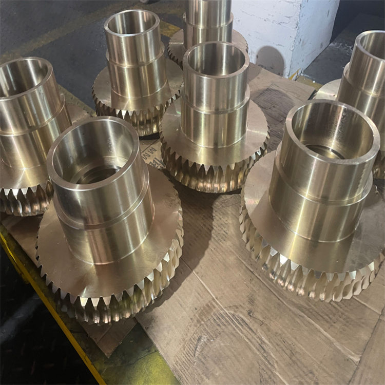 小模数铜涡轮 来图定做
