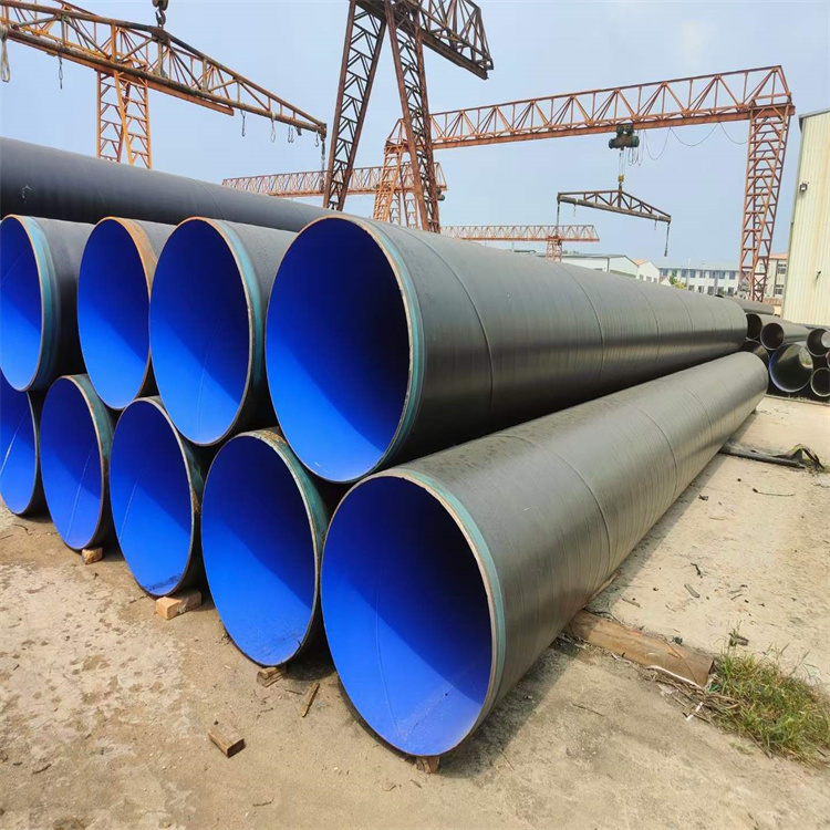 3PE管道污水处理加厚螺旋焊接钢管
