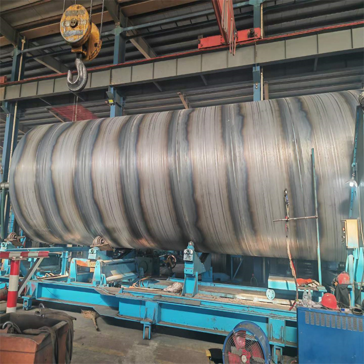 大口径螺旋管生产厂家 建筑供水工程螺旋钢管 污水处理