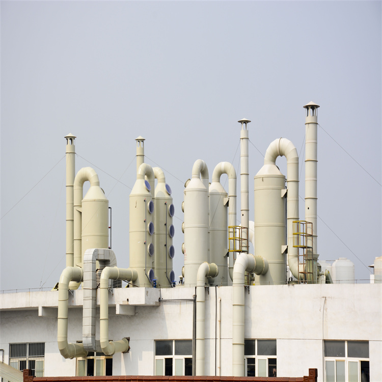PP材质耐酸碱通风系统 喷淋塔 废气处理