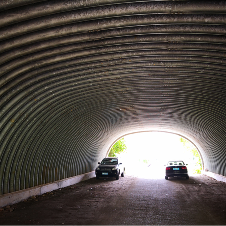 钢波纹板拱桥 波纹钢板拱桥