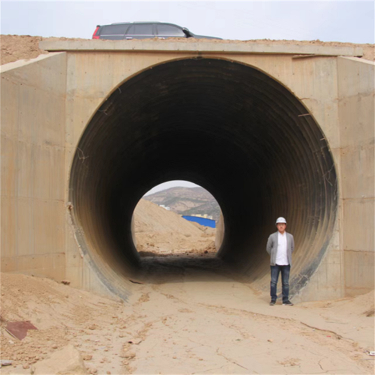 拼装钢波纹管涵 公路工程钢制波纹管涵