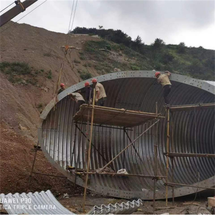 异型钢波纹管涵 报价