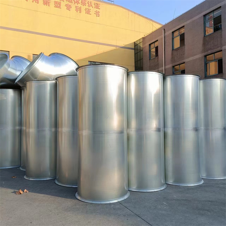 304不锈钢风管焊接排风管环保除尘排烟螺旋管