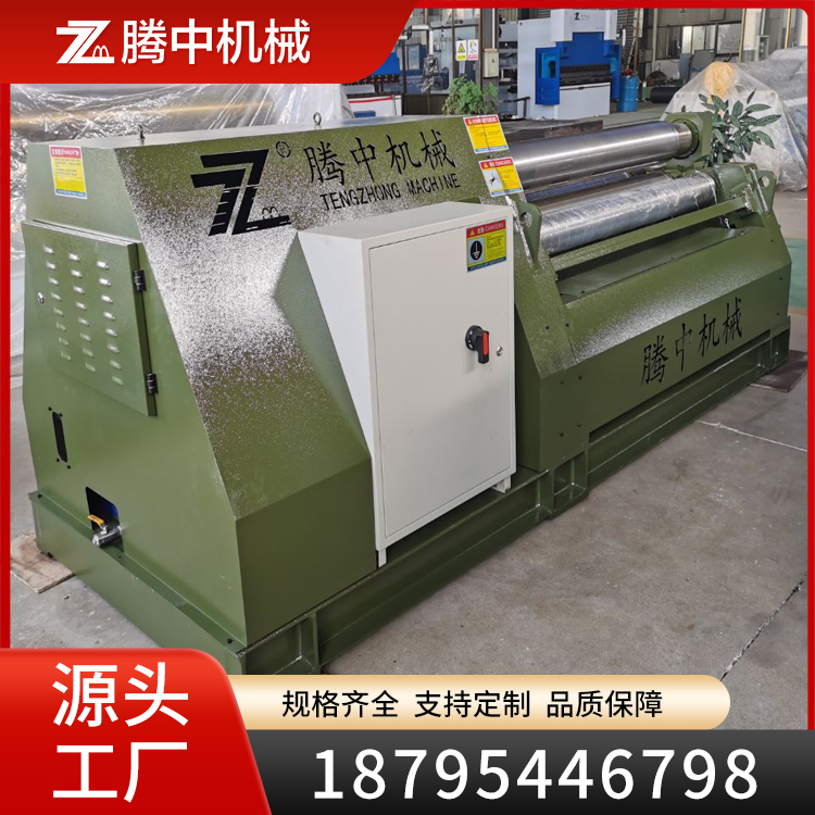 全自动卷板机设备 液压四辊卷板机