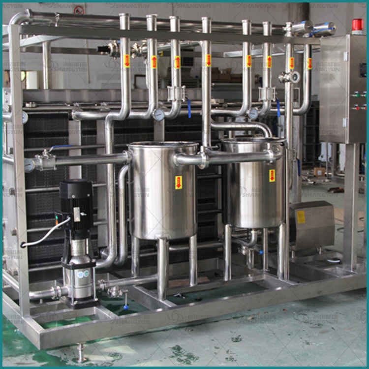 UHT板式杀菌机 巴氏杀菌设备超高温瞬时灭菌机