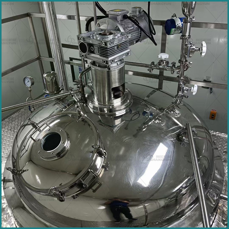不锈钢混合搅拌罐 果汁饮料搅拌桶