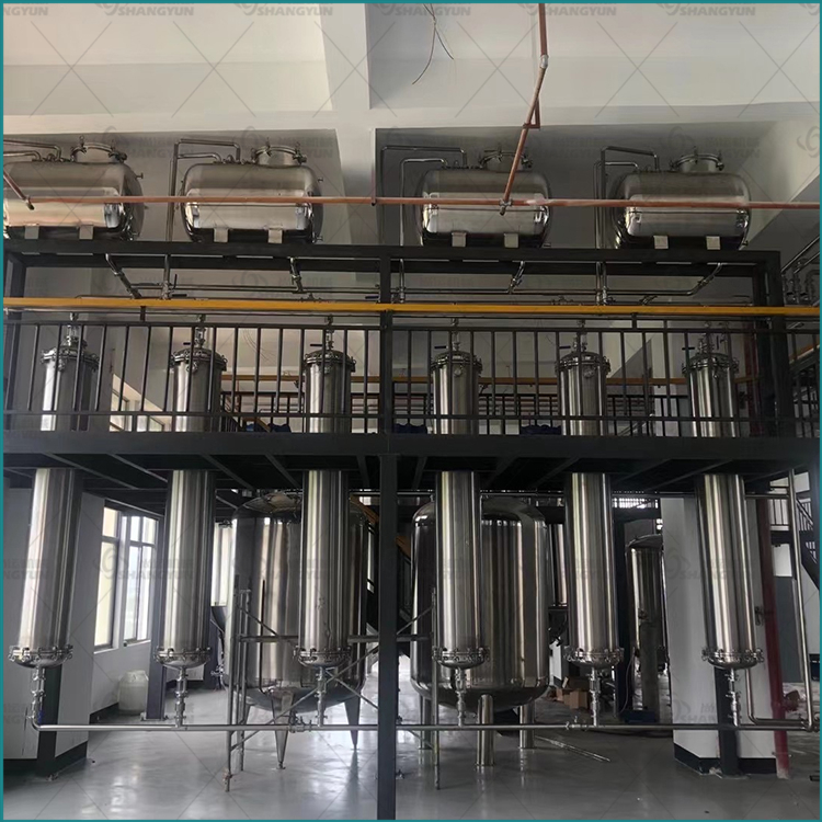 不锈钢多功能中药提取浓缩机组