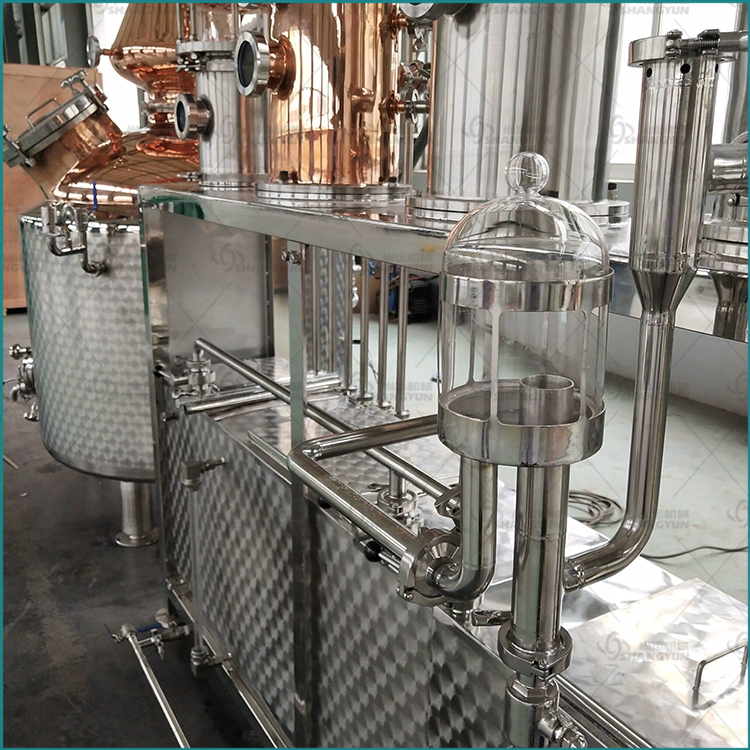 紫铜蒸馏设备 酿酒设备