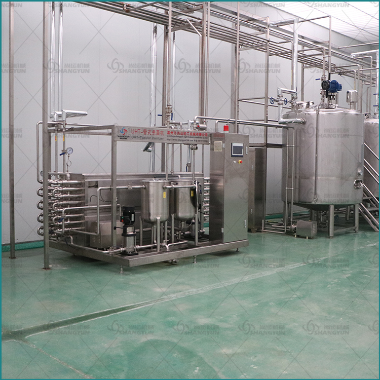 全自动牛奶生产设备 豆奶流水线