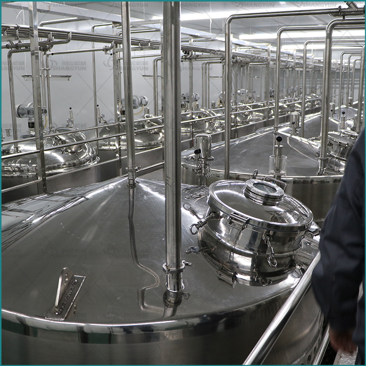 不锈钢豆奶牛奶生产设备 乳品生产线