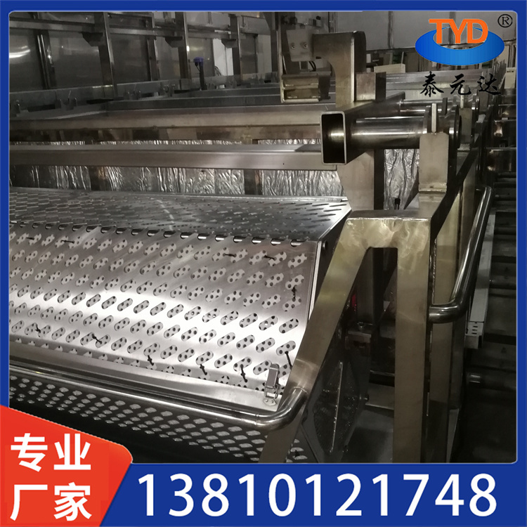 全自动悬挂链超声波喷淋清洗线 批发