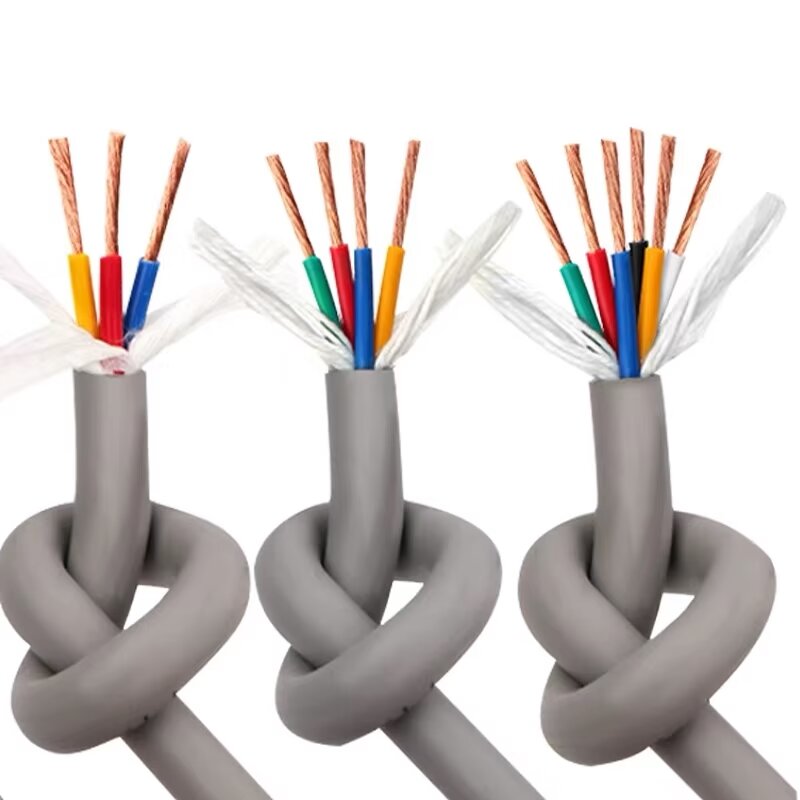 拖链电缆TRVV 软电缆耐油防水电缆