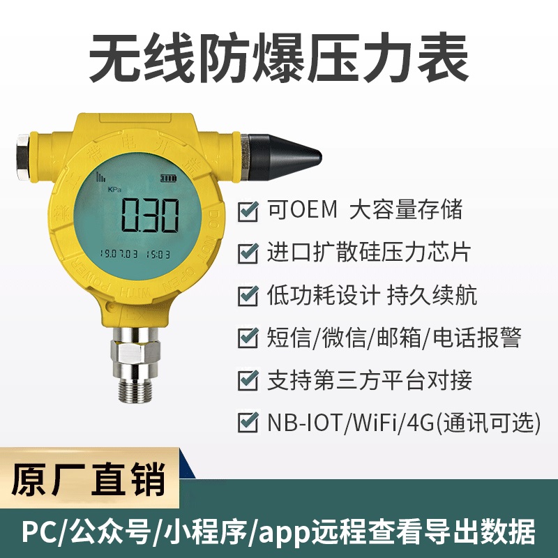 防爆型无线压力 新