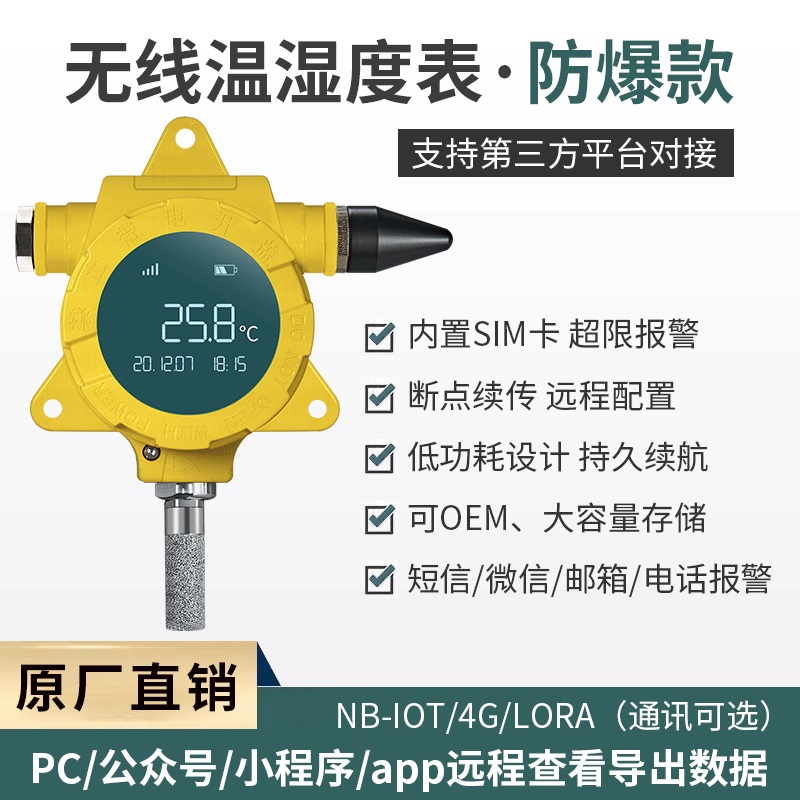 TP2406防爆温湿度仪表 新