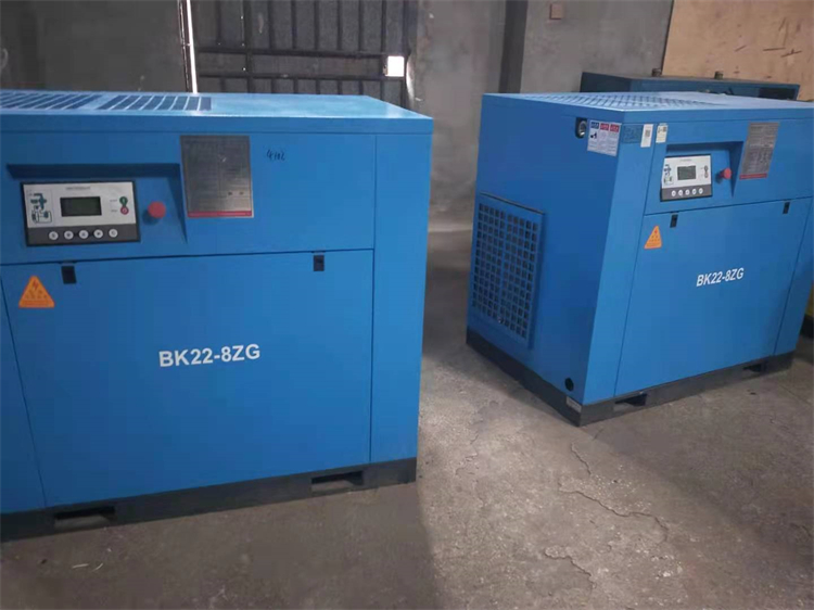 回收转让二手螺杆空压机 木工单双款式均有 金梧桐机械