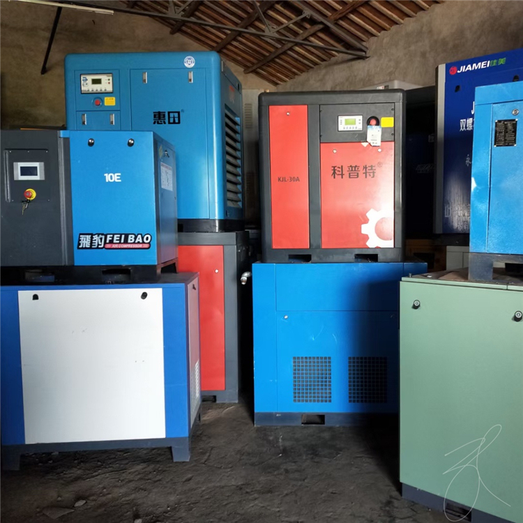 收售二手螺杆空压机 木工单双款式均有回收转让 金梧桐机械