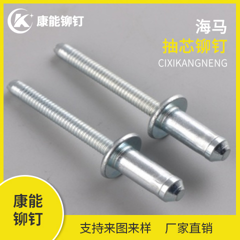 康能铆钉 海马抽芯铆钉 厂家直销 支持定制 量大从优