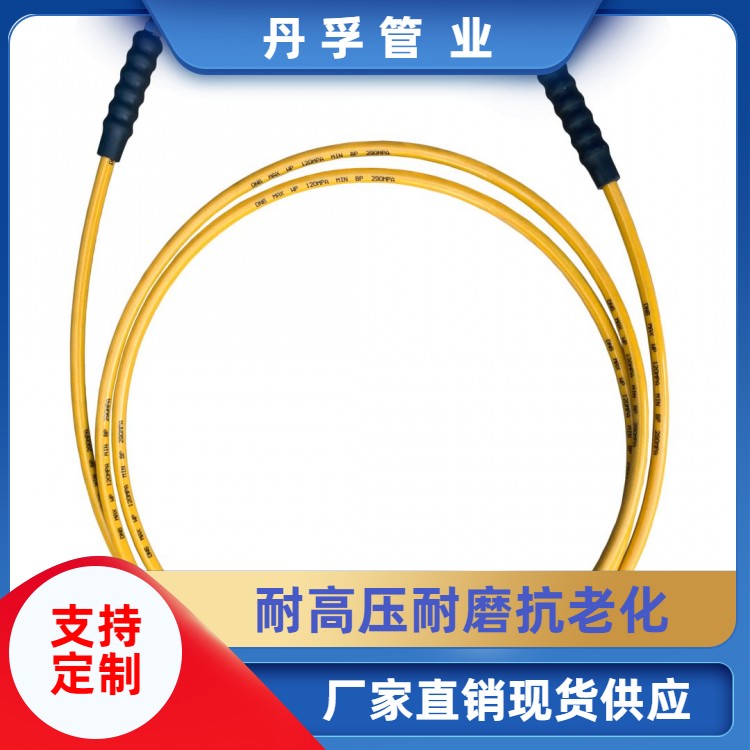 千斤顶液压油管定制 高压树脂软管 丹孚尼超高压油管 发货及时