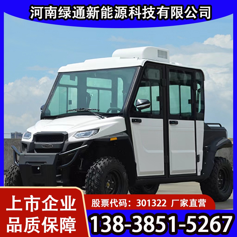 电动巡逻车供应商  绿通