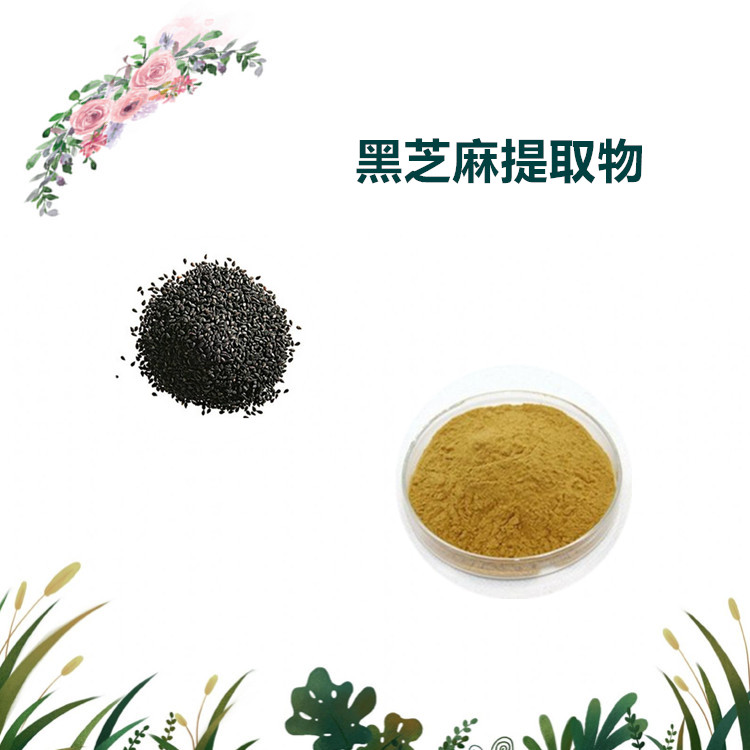 沃特莱斯生物 黑芝麻提取物 黑芝麻浸膏 喷雾干燥粉 可定制