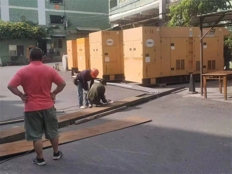金华发电机出租 设备专业 静音型供货充足