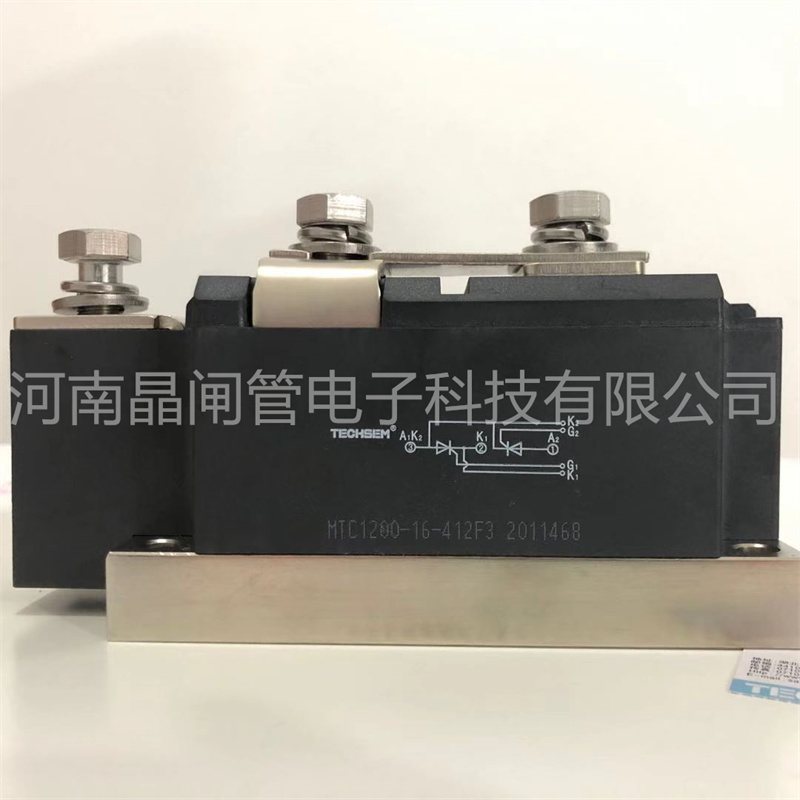 台基可控硅模块MTC1000-16-411F3 TECHSEM 水冷晶闸管模块