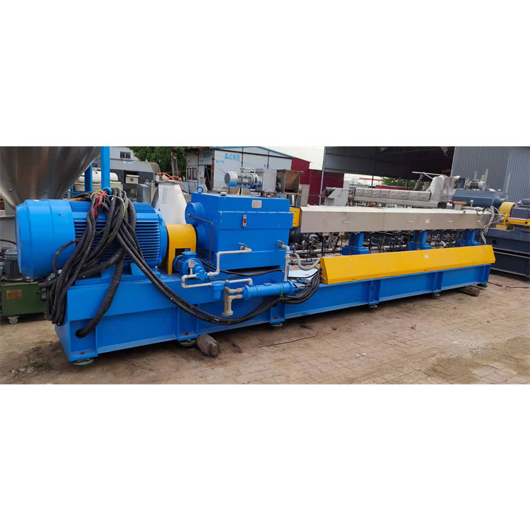 南京杰亚75平行双螺杆造粒机