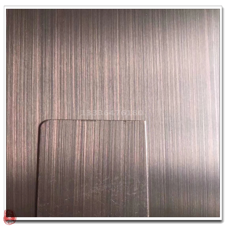 河北不锈钢做旧装饰板 承德建筑工程装饰不锈钢拉丝镀铜做旧金属