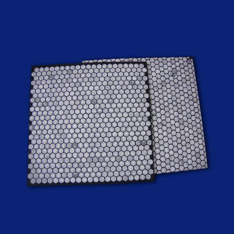 耐磨陶瓷复合板 热硫化橡胶衬板