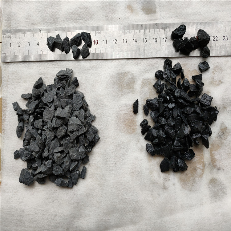 黑色砾石，园林石材
