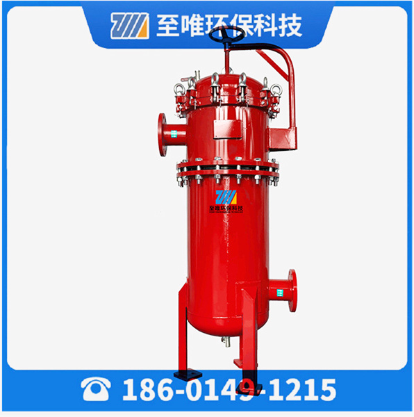 防腐袋式过滤器 衬胶衬氟过滤设备 操作简便灵活