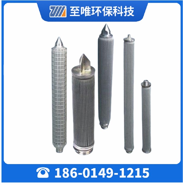 不锈钢烧结滤芯厂家 多层过滤网滤筒 折叠液压油管路回油 规格可选