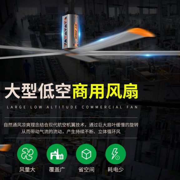 工业排风扇 永磁直流新款款 厂房降温大型工业大风扇排风设备 低噪音大风量