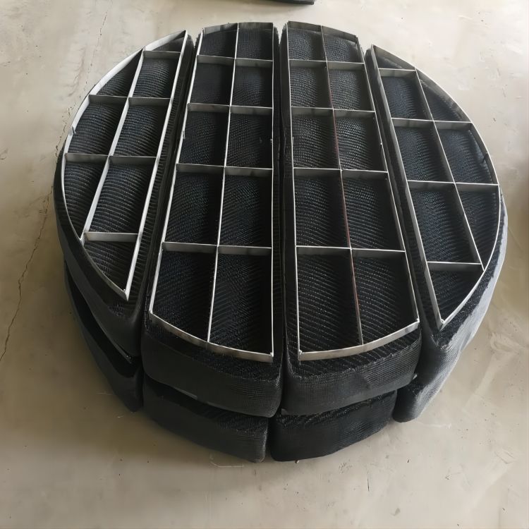 丝网除沫器除雾器 过滤气体中水雾油雾定做 脱硫塔除雾效率高