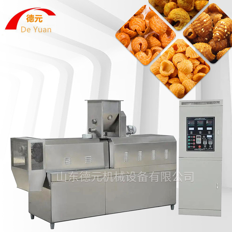 贝壳酥设备，海螺酥设备，油炸膨化食品生产线