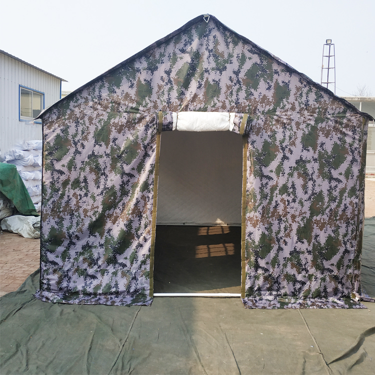 有佳户外应急救灾帐篷临时住宿帐篷民政标准12平米保暖防汛帐篷厂家电话